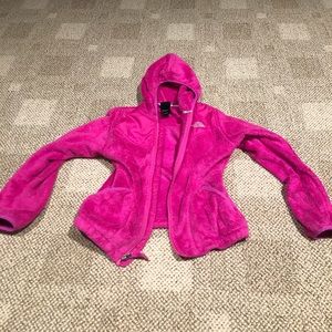 North face pink jacket